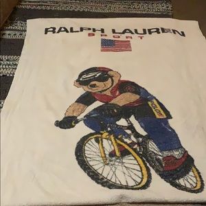 Polo Bear Ralph Lauren 90s Vintage Towel